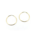 14K Gold Filled 26mm Large Hoop Earrings for Women