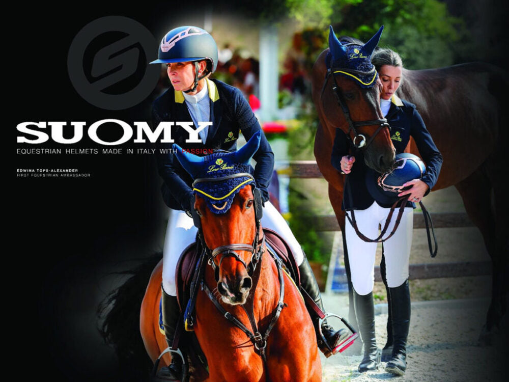Suomy Apex Riding Helmet HNT Blue Navy Matte EN 1384 Certified