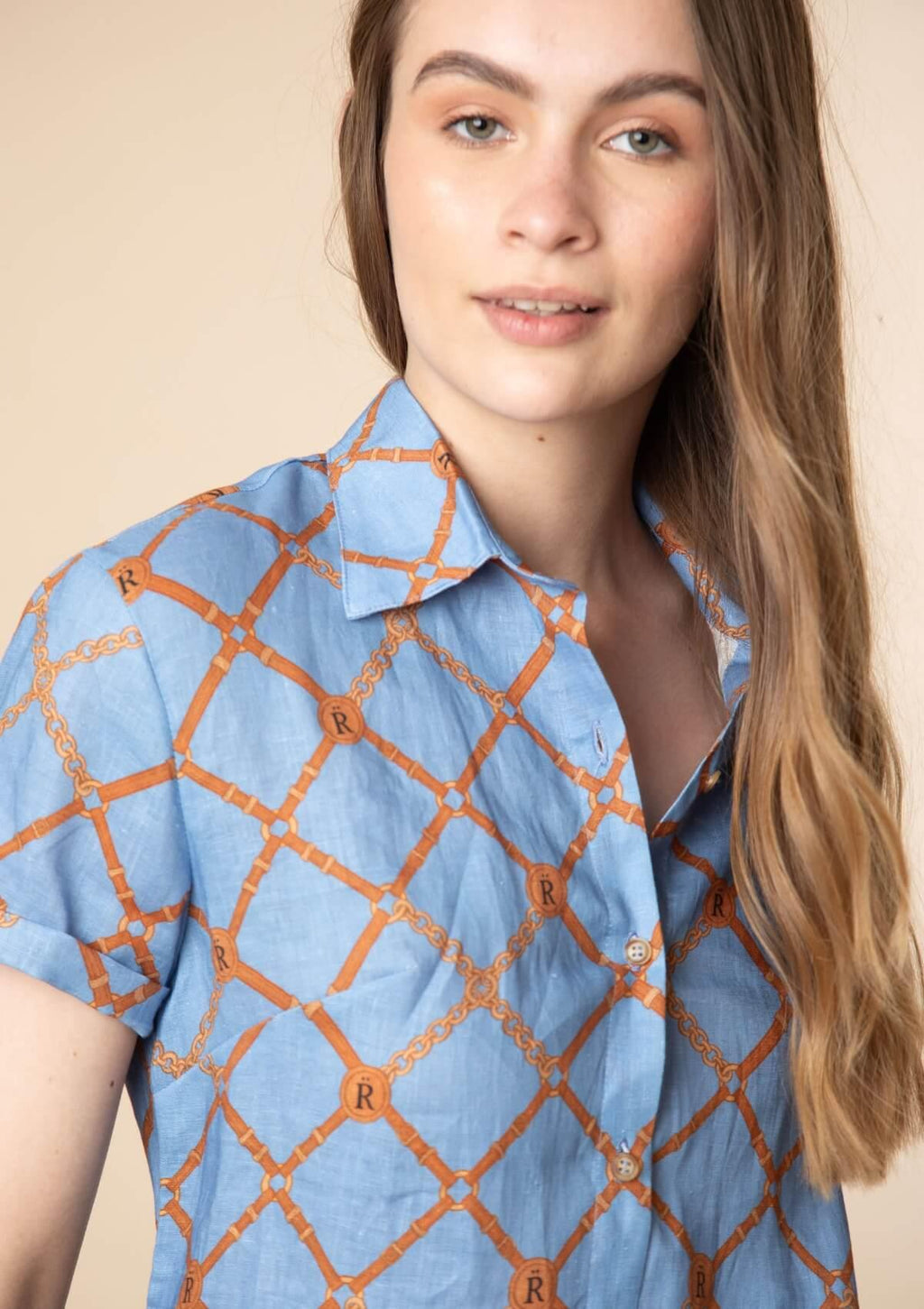 Leonor Linen Dress | Beltina Print