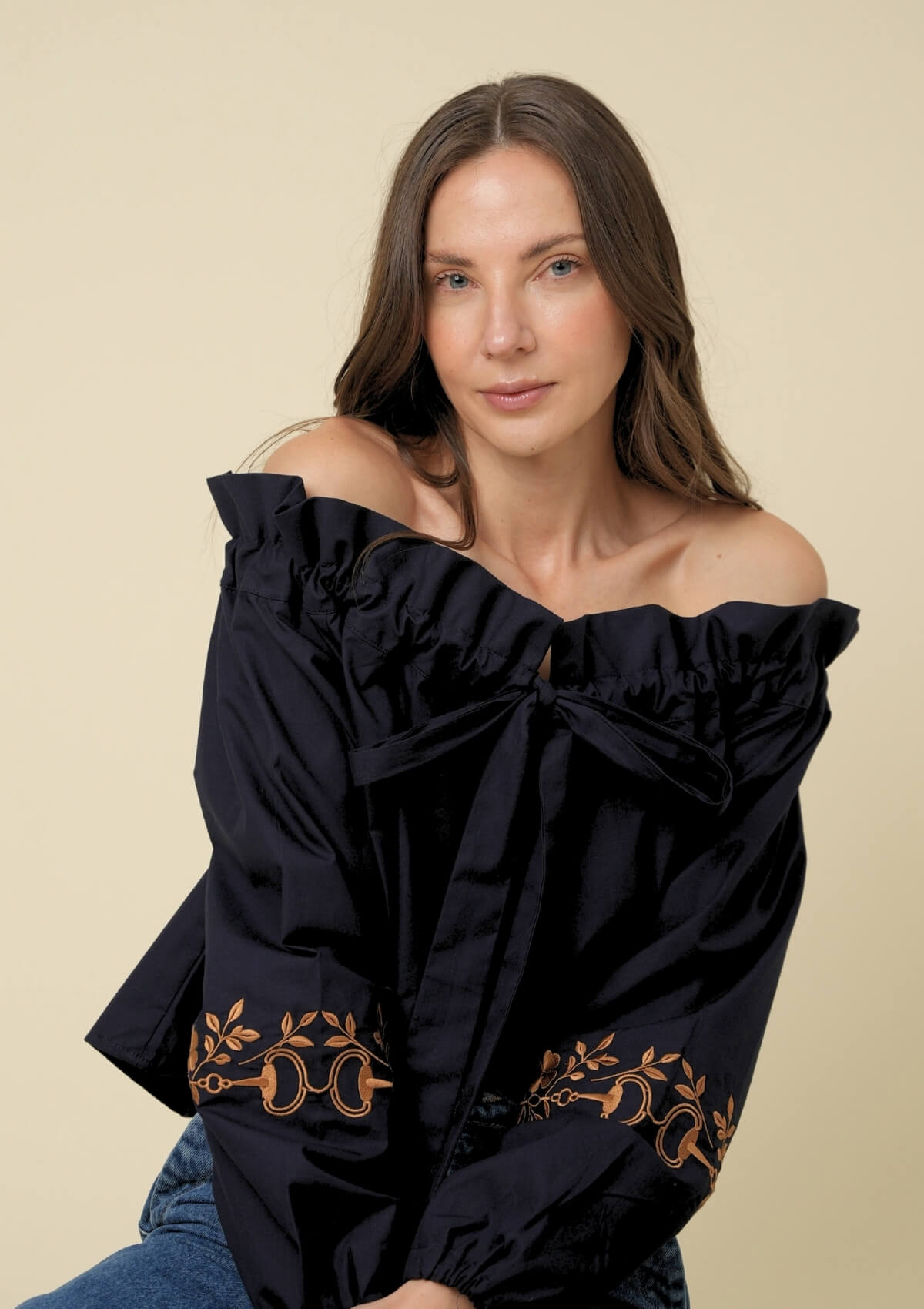Millie Blouse | Embroidered