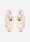 Lucky Ribbon Slippers