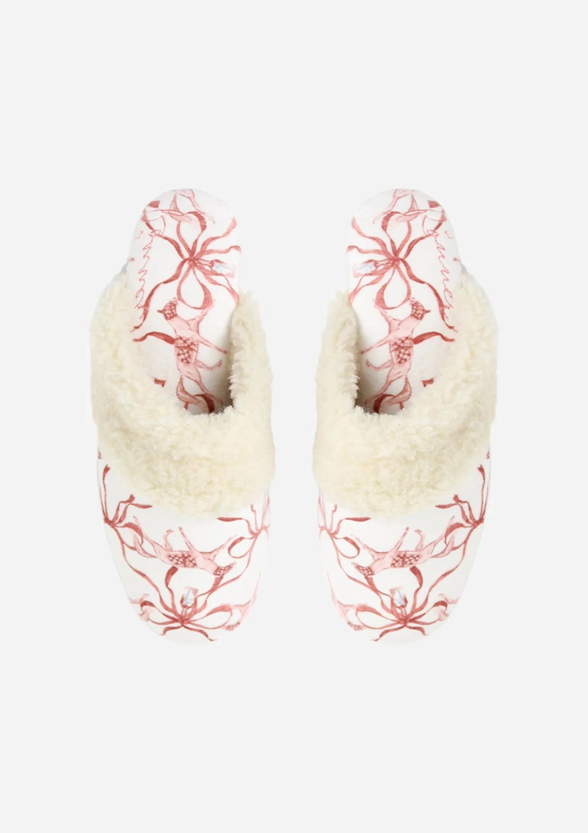 Lucky Ribbon Slippers