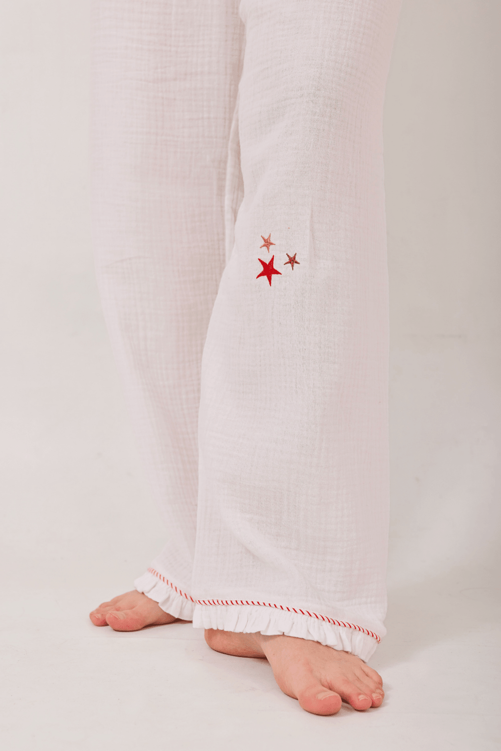 Lucky Stars Horses Pajama Set | Cranberry Limited Edition