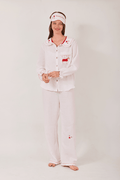 Lucky Stars Horses Pajama Set | Cranberry Limited Edition