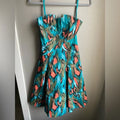 Painted Prairie Strapless Dress