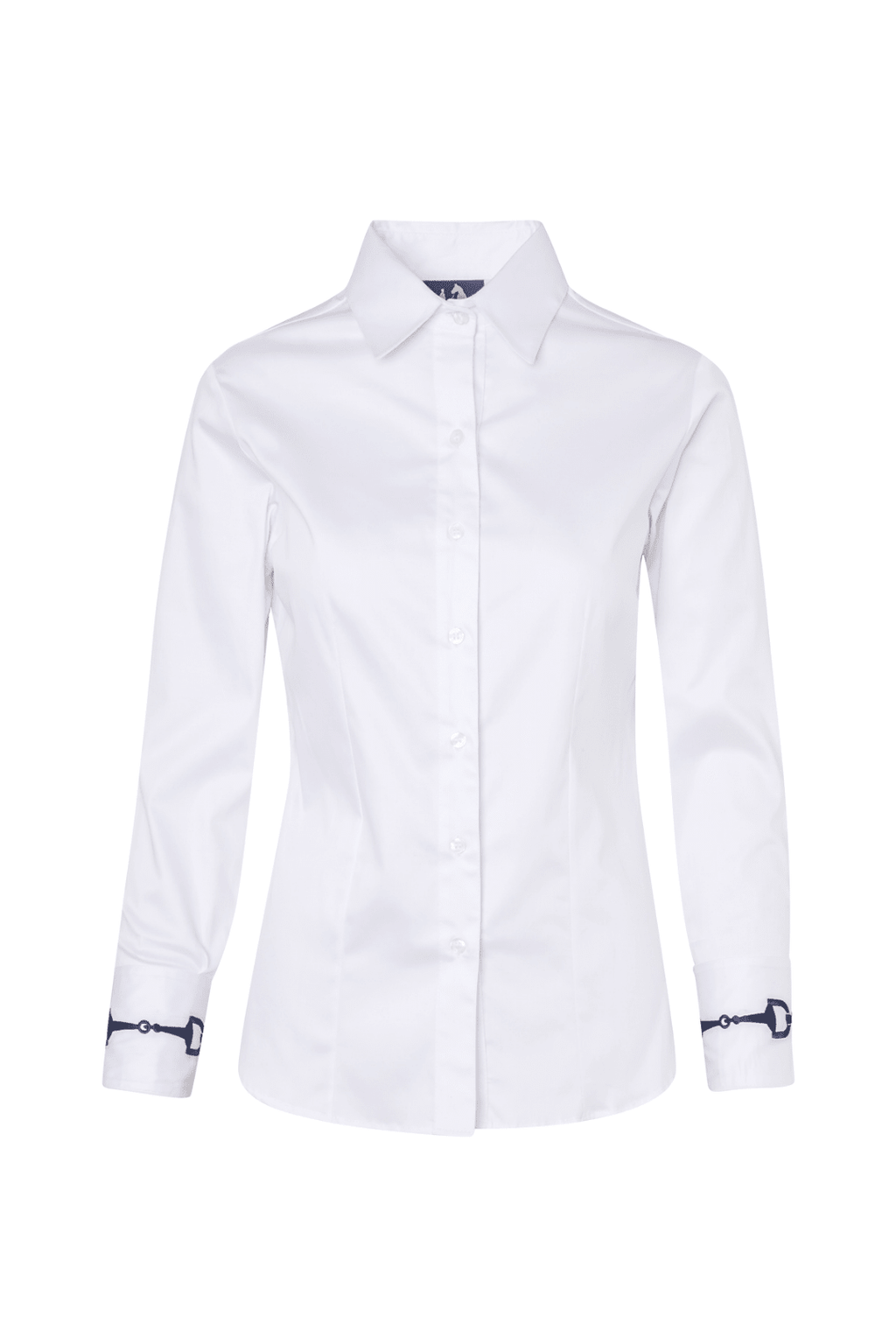 Margarita Cotton Shirt | Embroidered  | White