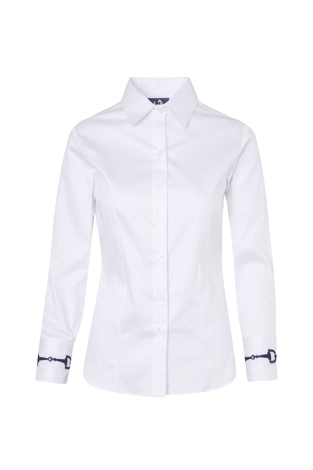 Margarita Cotton Shirt | Embroidered  | White
