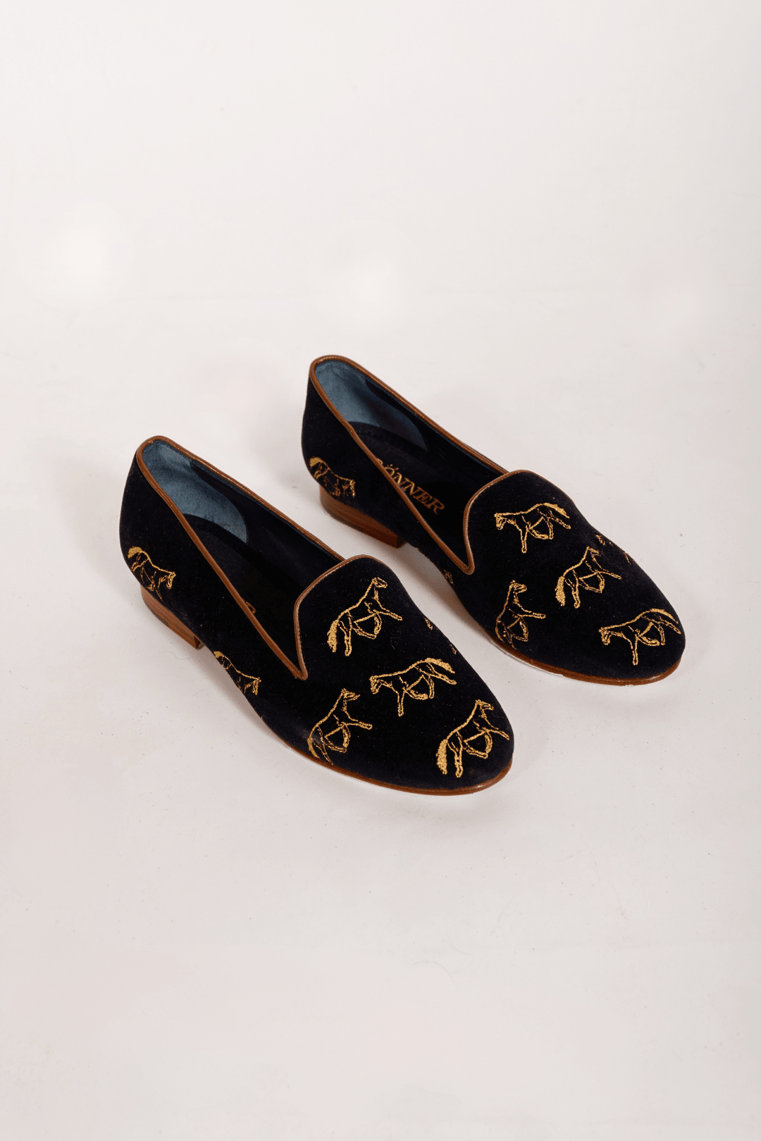 Mimosa Velvet Loafers | Horses