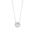 Pave Donut Necklace