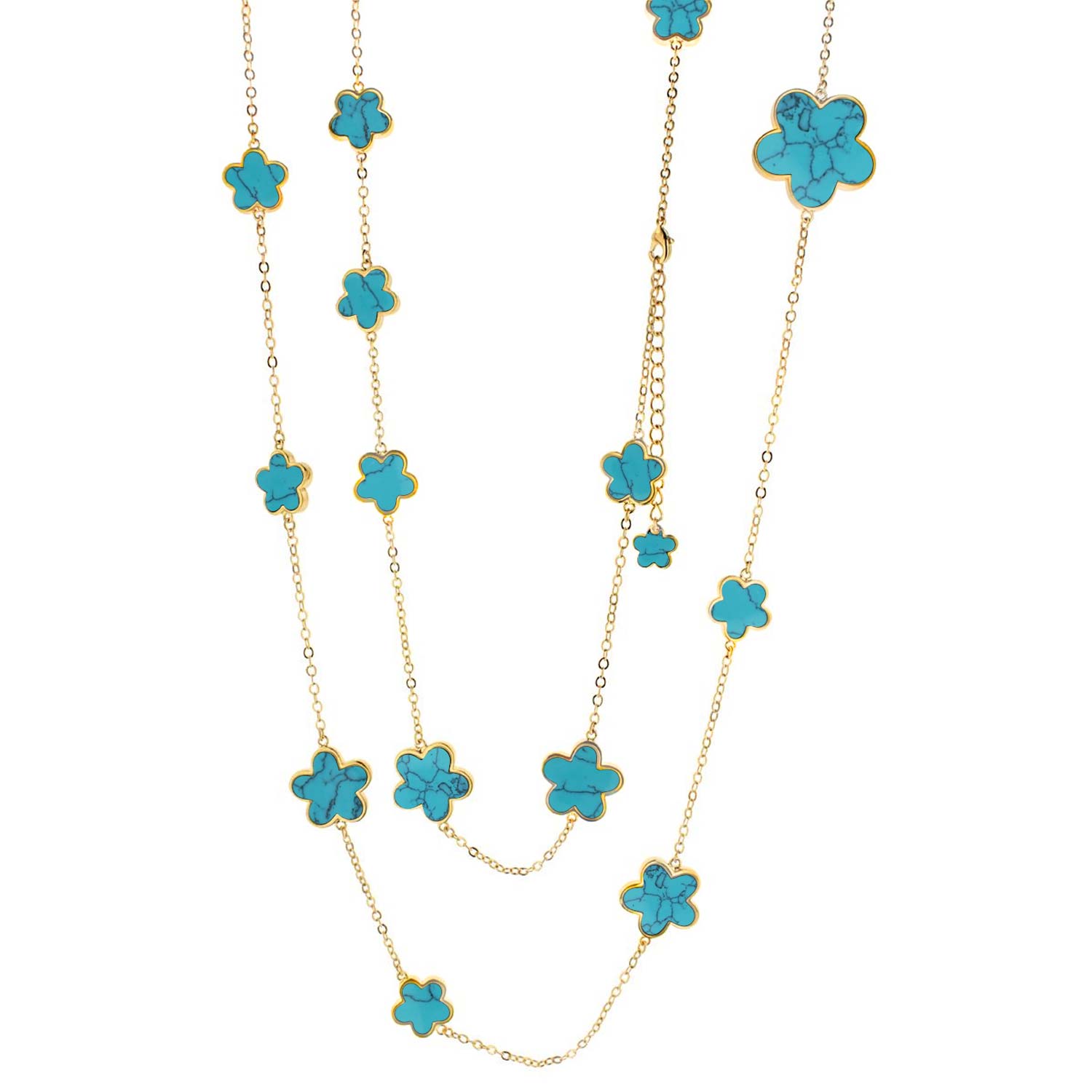 Daisy Love Gemstone Necklace