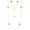 Pave Love Necklace