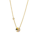 Earth Wind and Pave Necklace