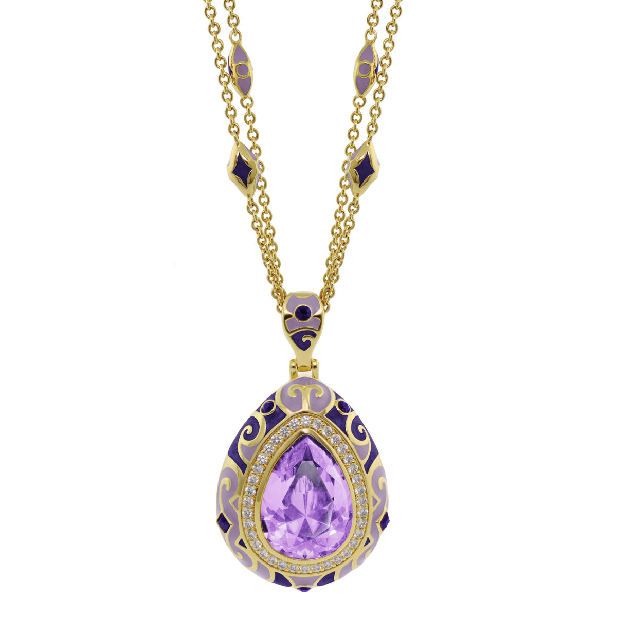 Elegant Drops Pendant Necklace