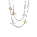 Peace and Dove Necklace