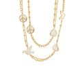 Peace and Dove Necklace