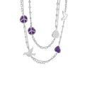 Peace and Dove Necklace