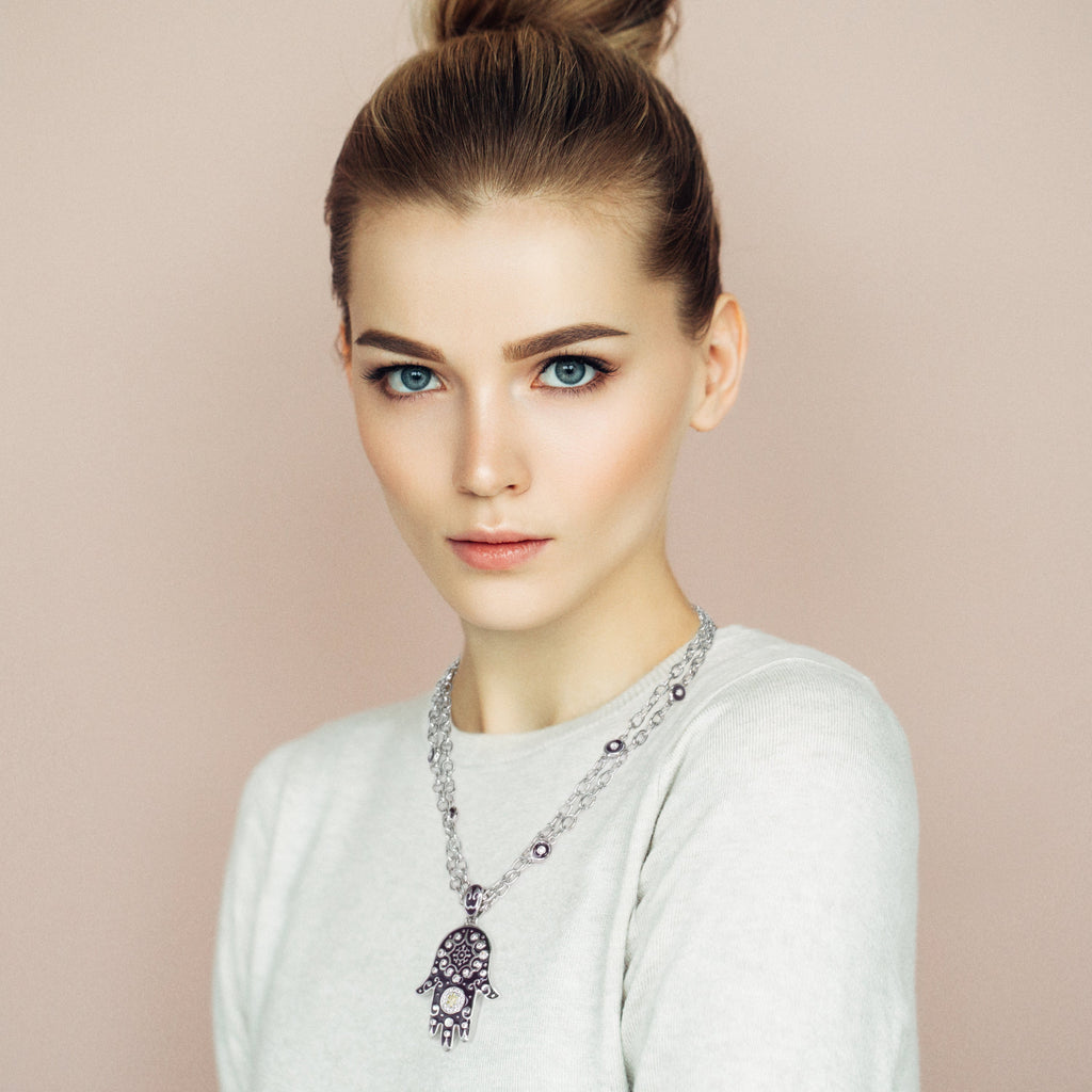Lucky Hamsa Necklace