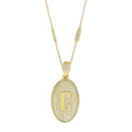 Lolo Initial Pendant Necklace