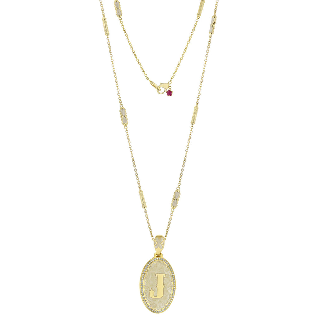 Lolo Initial Pendant Necklace