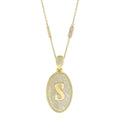 Lolo Initial Pendant Necklace