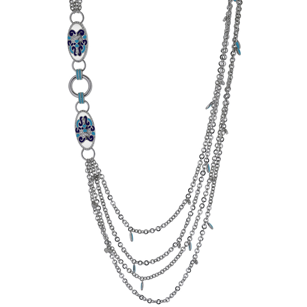 Psychedelic Swirls Necklace