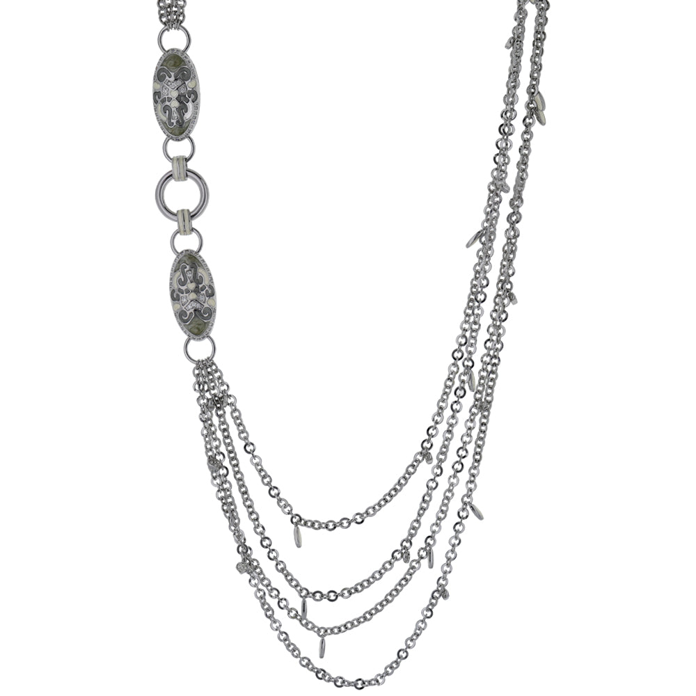 Psychedelic Swirls Necklace