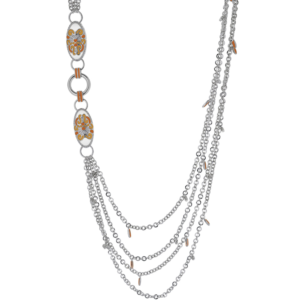 Psychedelic Swirls Necklace