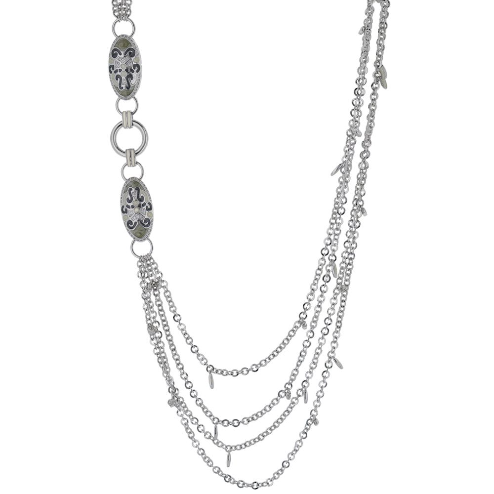 Psychedelic Swirls Necklace