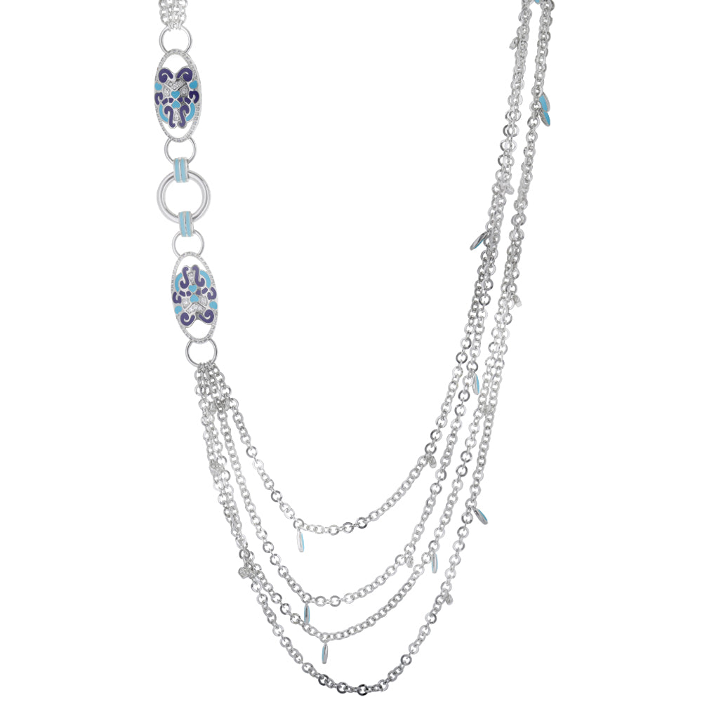 Psychedelic Swirls Necklace