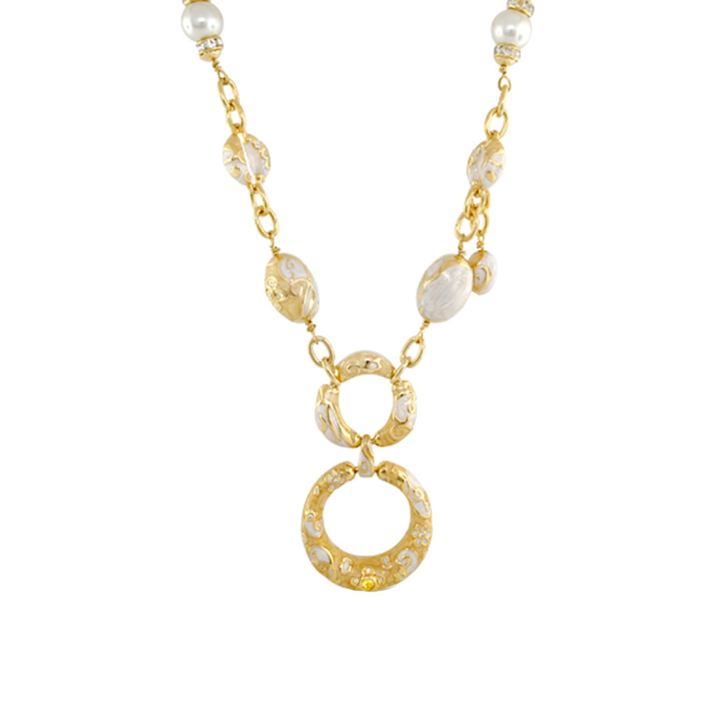 Daisy Swirl Necklace