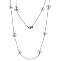 Bows And Hearts Necklace