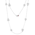Bows and Hearts Necklace