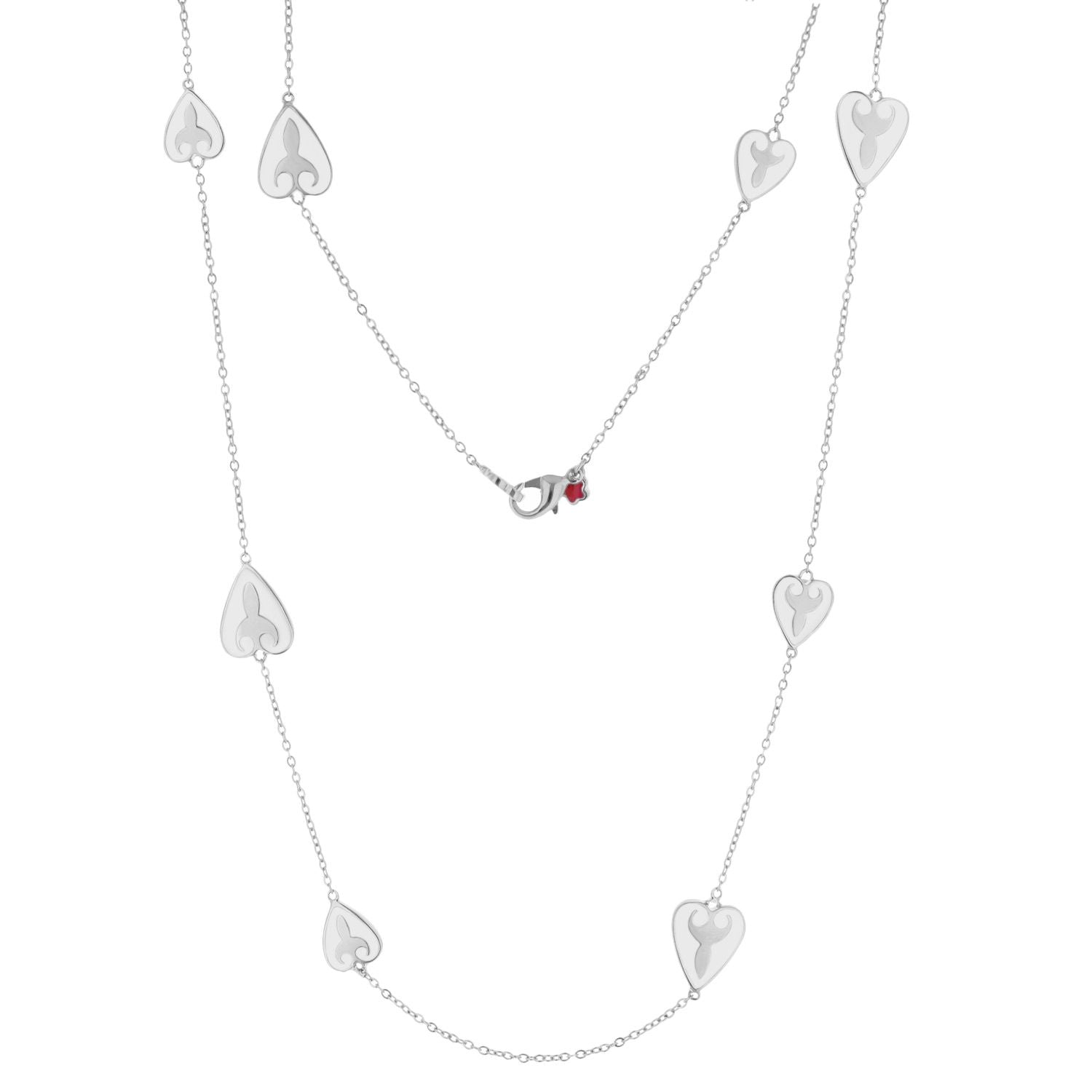 Bows and Hearts Necklace