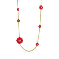 Poppy Love Long Necklace