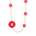 Poppy Love Long Necklace