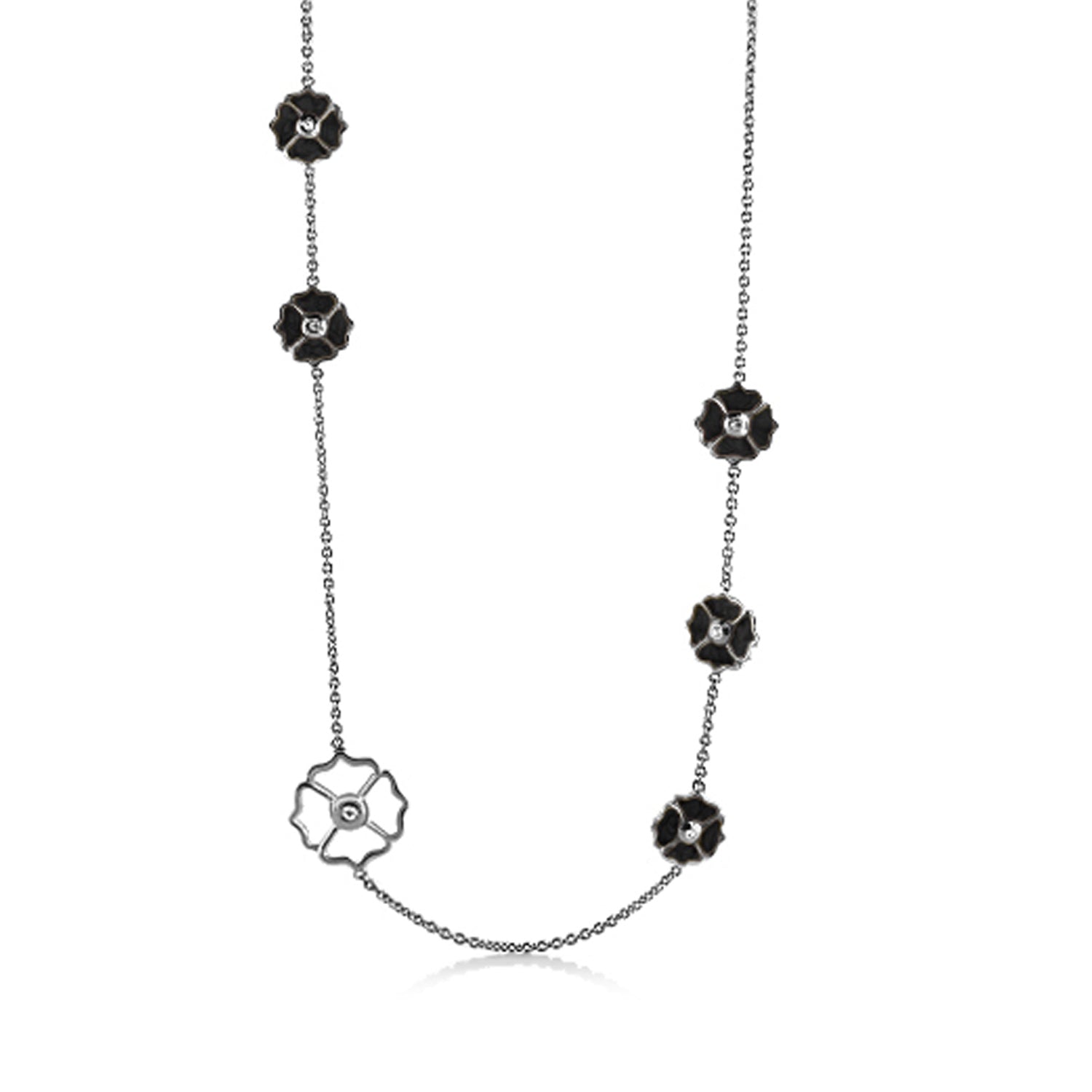 Poppy Love Long Necklace