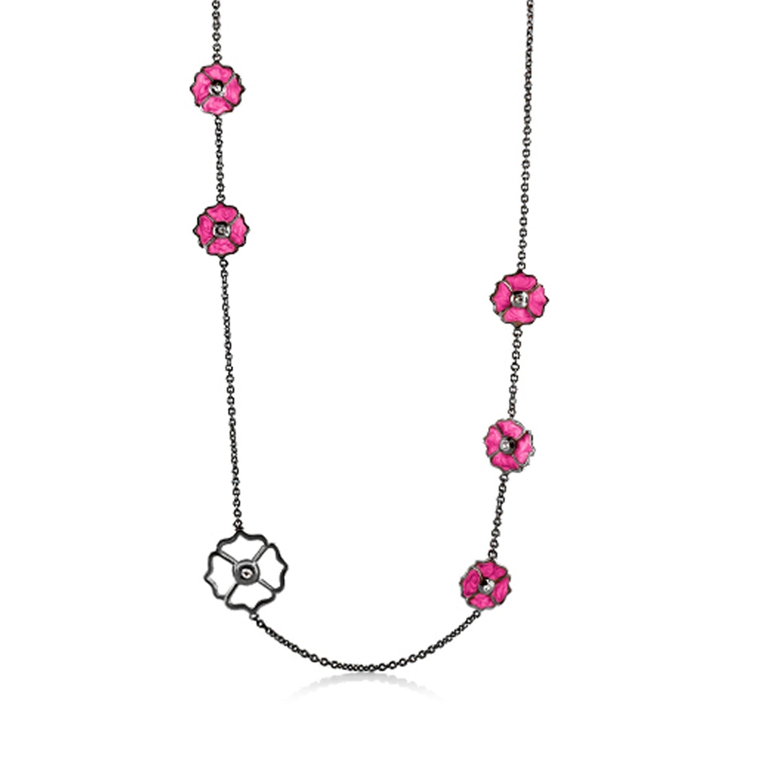 Poppy Love Long Necklace