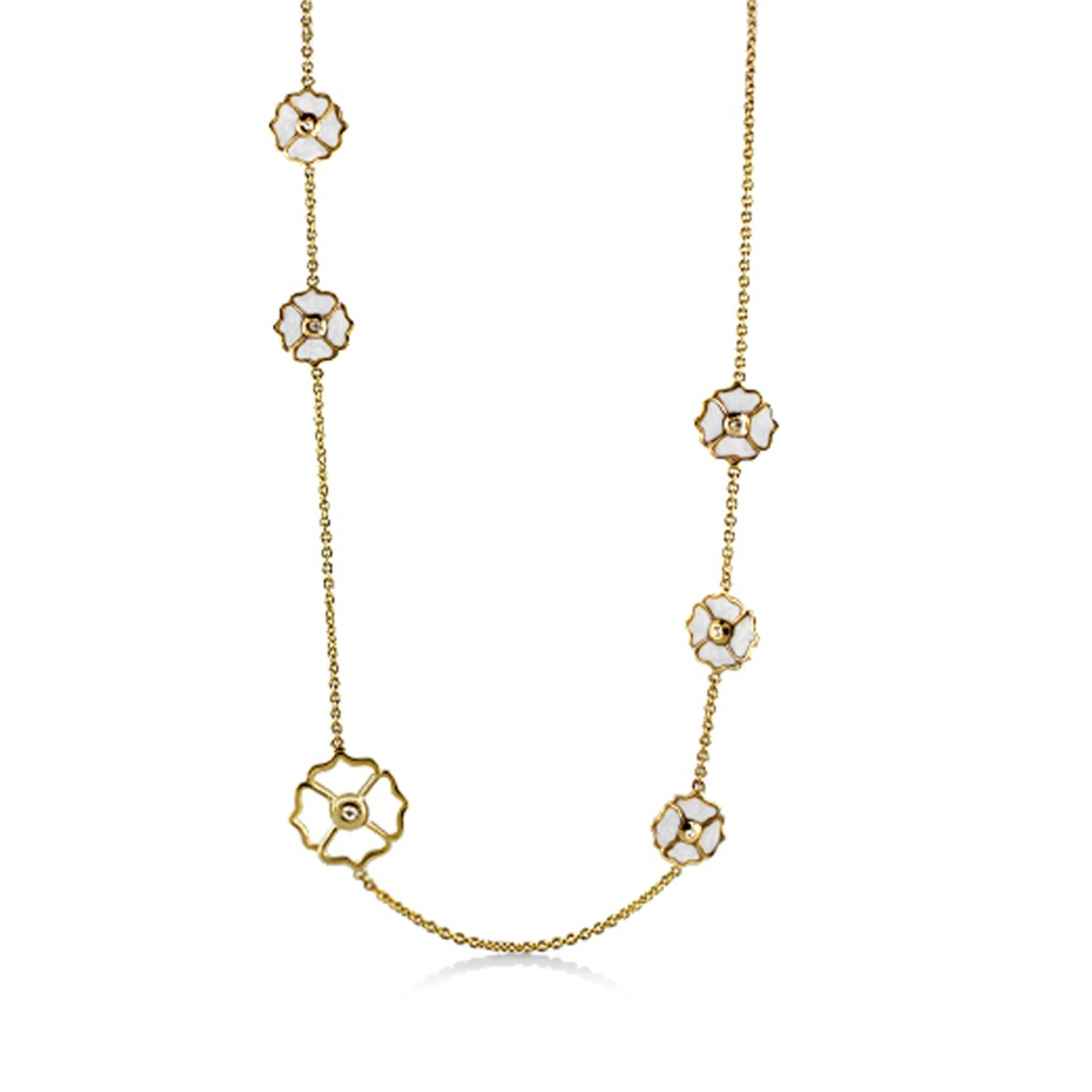Poppy Love Long Necklace