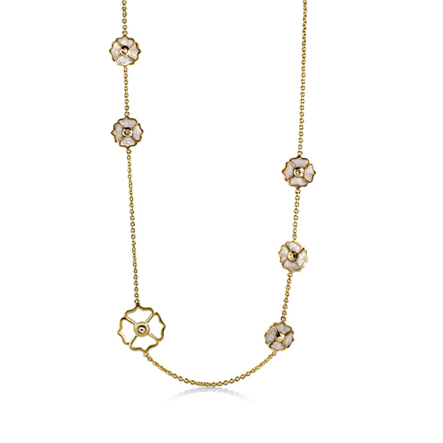 Poppy Love Long Necklace