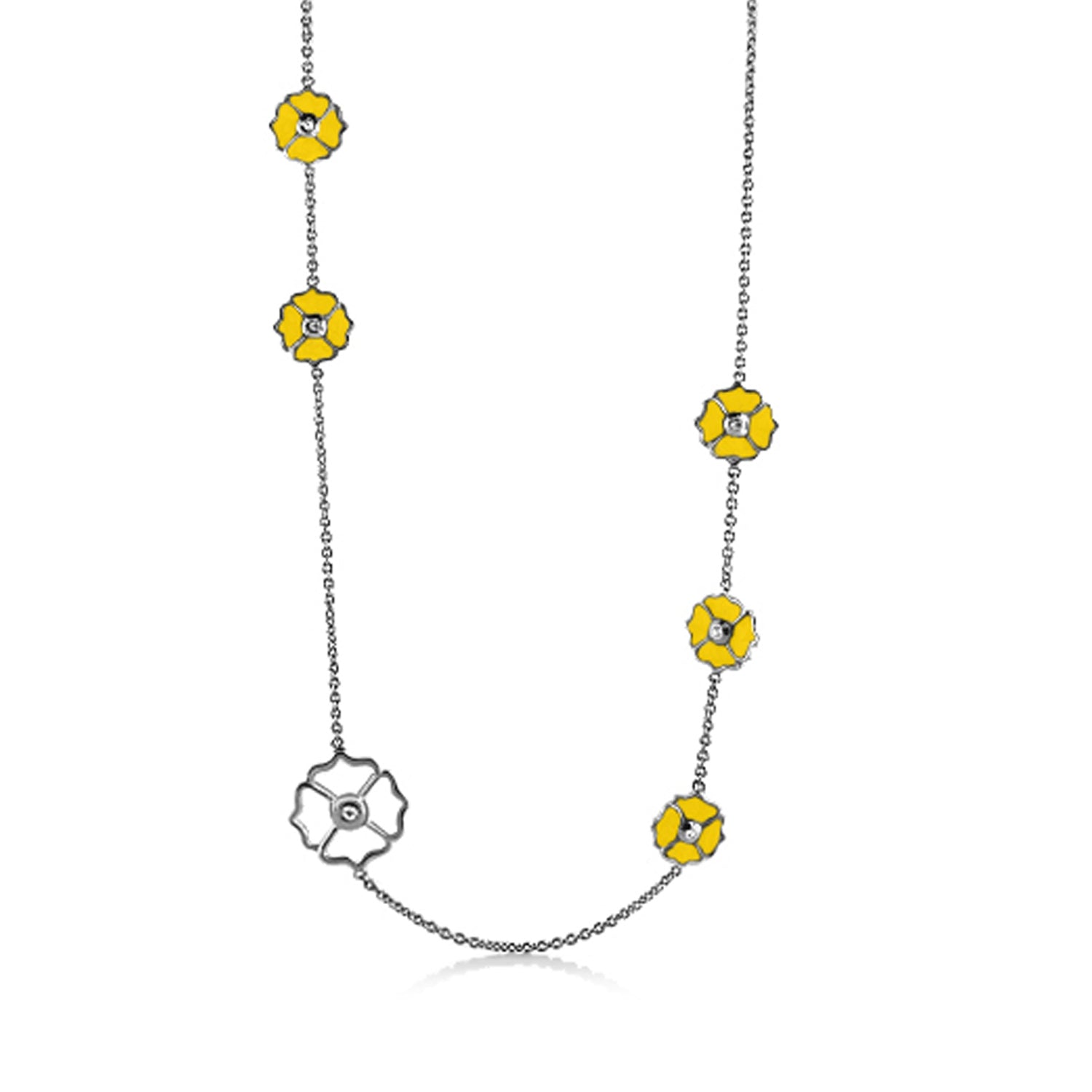 Poppy Love Long Necklace