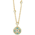Floral Knight Necklace