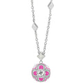 Floral Knight Necklace