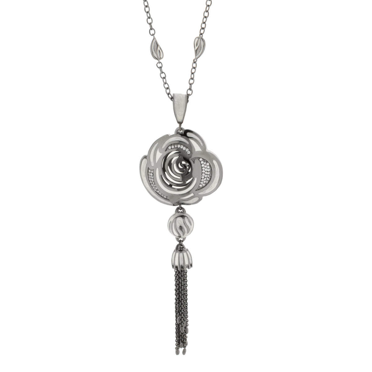 Roses Are Red Pendant Necklace