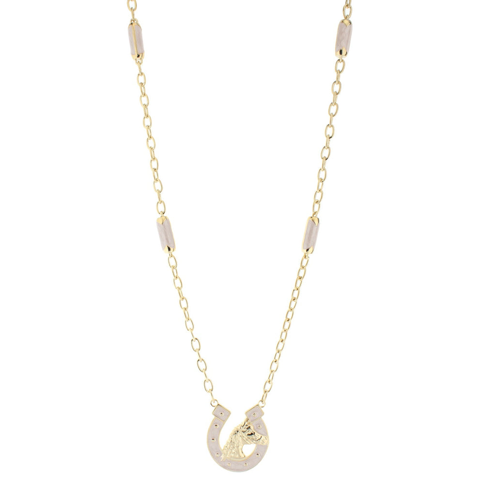 Equestrian Pendant Necklace