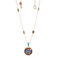 Equestrian Enamel Necklace