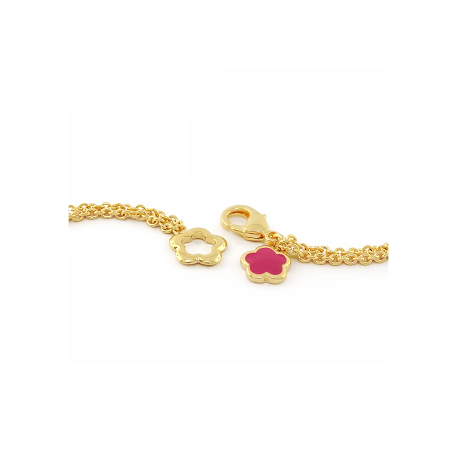 Stripes of Pave Necklace