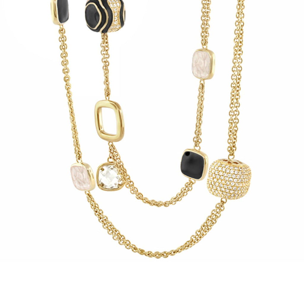 Curvy Swirls Necklace