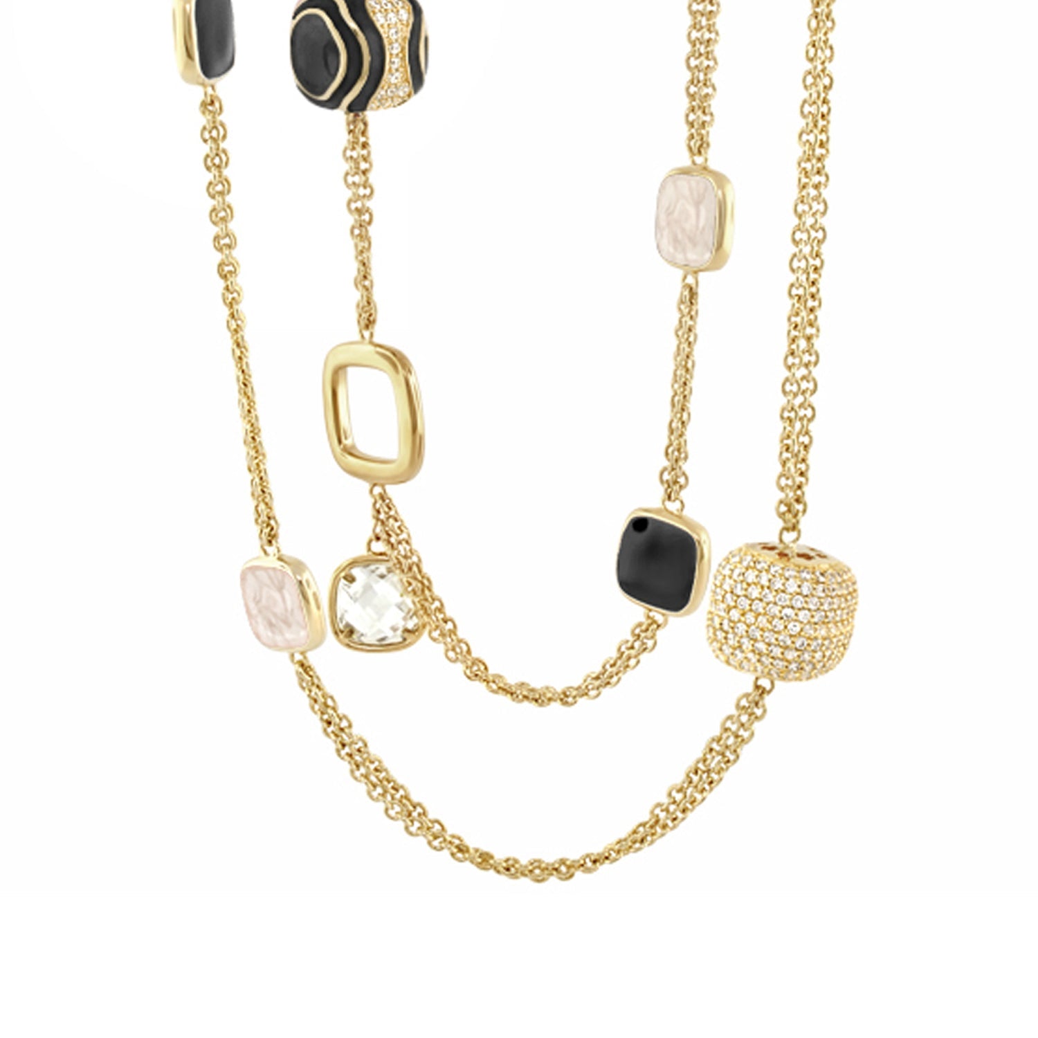 Curvy Swirls Necklace