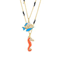 Eau Fish & Seahorse Necklace