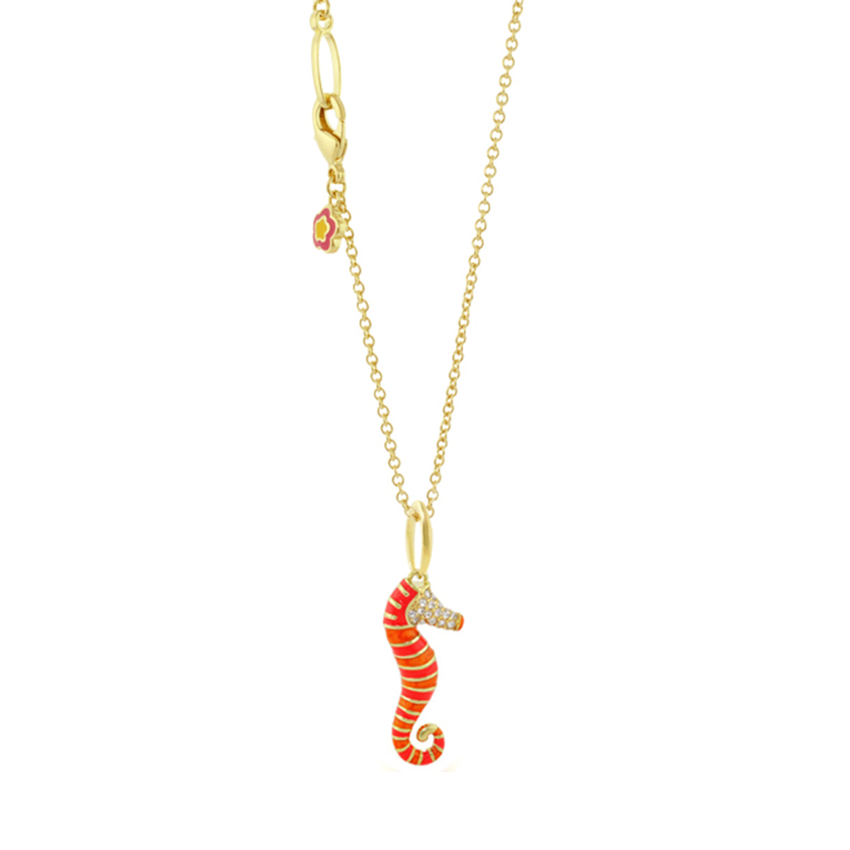 Eau Seahorse Necklace